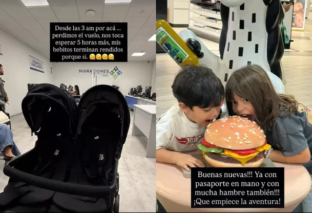 Korina Rivadeneira se fue de viaje con sus hijos tras cumpleaños de Mario Hart / Instagram