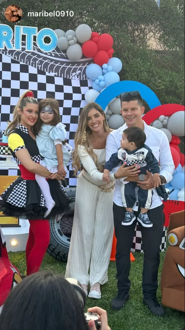 Los Hart Rivadeneira celebraron a Marito Jr / Foto IG Mario Hart