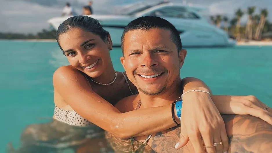 Mario Hart y Korina Rivadeneira / Foto: IG