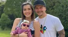 Mario Hart y Korina Rivadeneira pasan relajantes días en Colán junto a Lara