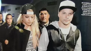 Mario Hart y Leslie Shaw ya se lucen como pareja. Foto: Revista Magaly TeVe