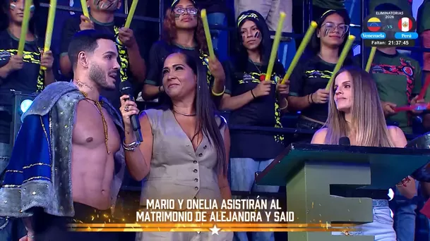 Mario Irivarren agradeció a Alejandra Baigorria por reconciliarse con Onelia. Fuente: AméricaTV Mario Irivarren agradeció a Alejandra Baigorria por reconciliarse con Onelia. Fuente: AméricaTV