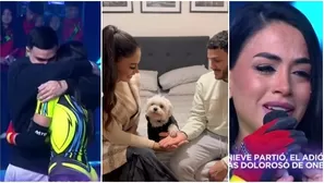 Mario Irivarren ingresó al set y consoló a Onelia Molina tras muerte de Nieve / AméricaTV