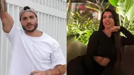 Mario Irivarren muy cariñoso con atractiva “amiga”