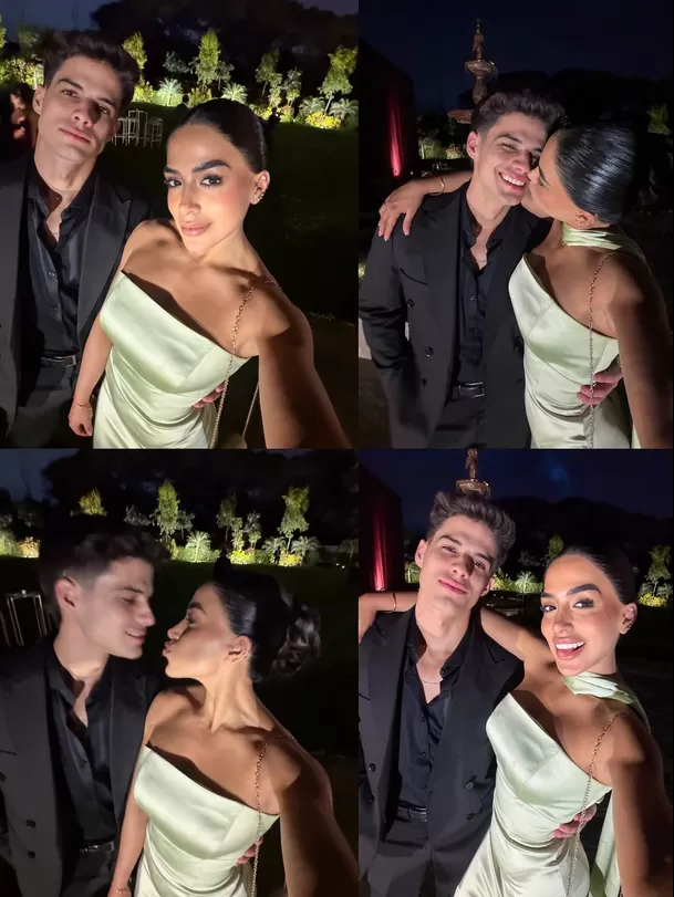 Onelia Molina y Kevin Díaz coincidieron con Mario Irivarren en boda / IG: oneliamolina_ Onelia Molina y Kevin Díaz coincidieron con Mario Irivarren en boda / IG: oneliamolina_
