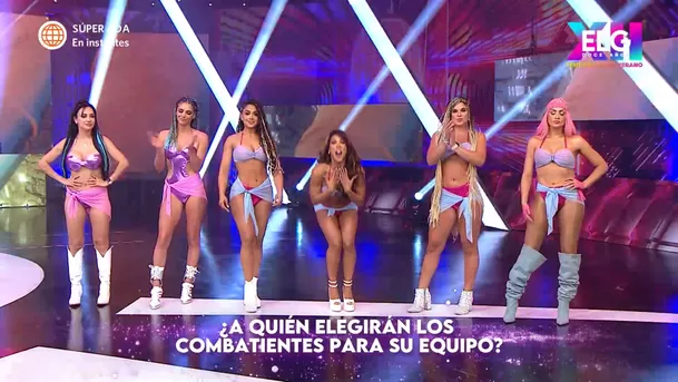 Pancho Rodríguez debió escoger a una competidora para los combatientes. Fuente: AméricaTV