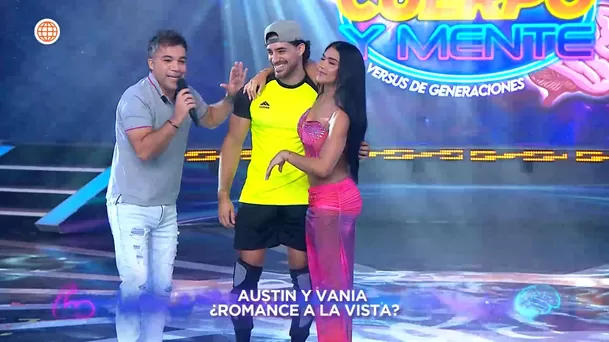 Vania Bludau y Austin Palao recrearon baile en boda de Alejandra Baigorria y Said Palao. Fuente: AméricaTV