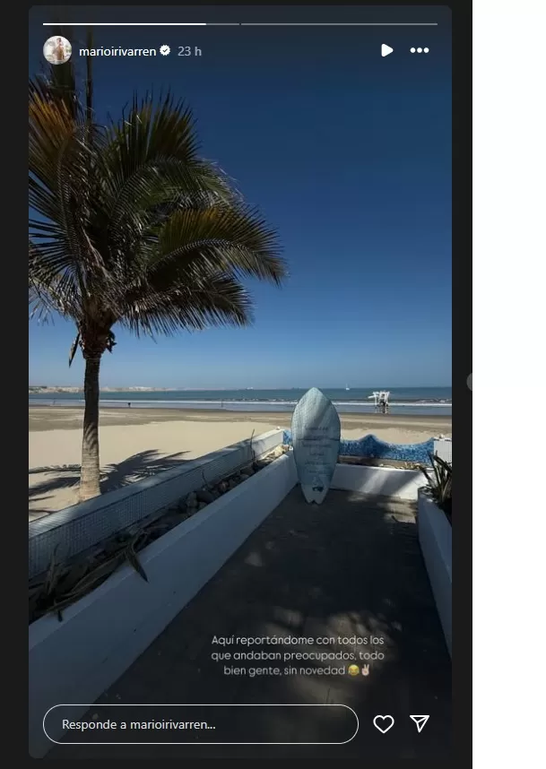 El integrante de EEG dio mensaje de calma a sus fans más preocupados. Foto: Instagram El integrante de EEG dio mensaje de calma a sus fans más preocupados. Foto: Instagram