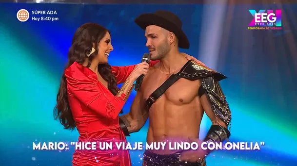 Mario Irivarren confirmó tener 10 meses de relación con Onelia Molia. Fuente: AméricaTV