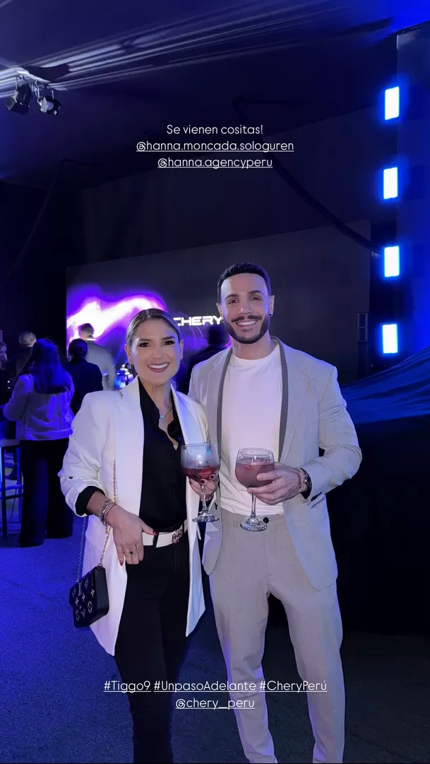 Mario Irivarren asistió a un evento de una conocida marca de carros / Instagram