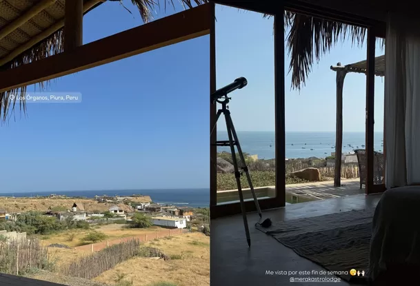 Las publicaciones de Ximena Hoyos y Mario Irivarren en Los Órganos / Instagram