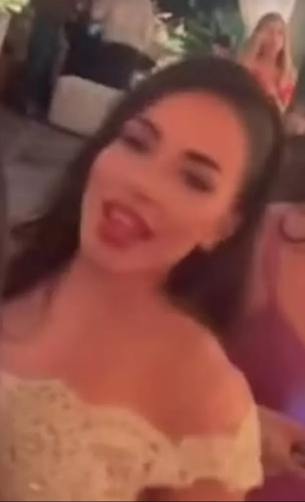 Onelia Molina asistió al matrimonio de un amigo el fin de semana / Captura Onelia Molina asistió al matrimonio de un amigo el fin de semana / Captura