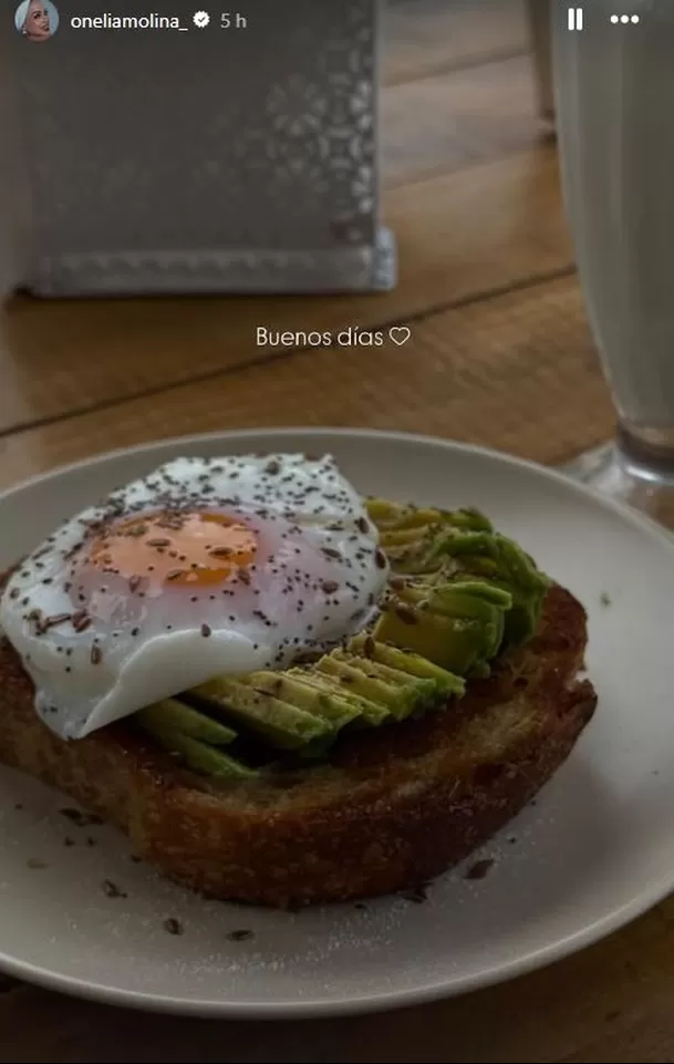 La publicación de Onelia Molina durante viaje con Mario Irivarren / Instagram