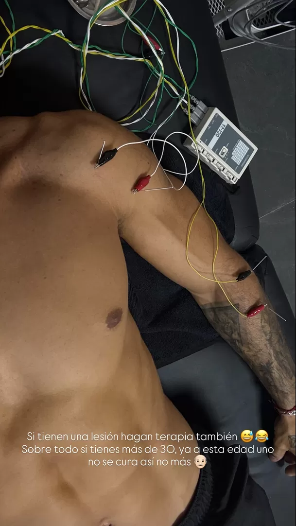 Mario Irivarren se dirigió a quienes también sufrieron una lesión / IG: @marioirivarren