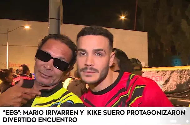 El divertido detrás de cámaras que protagonizaron Kike Suero y Mario Irivarren/Foto: América Espectáculos