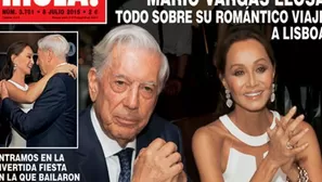 Mario Vargas Llosa e Isabel Preysler en Hola 