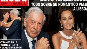 Mario Vargas Llosa e Isabel Preysler en Hola 