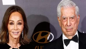 Mario Vargas Llosa e Isabel Preysler / AFP