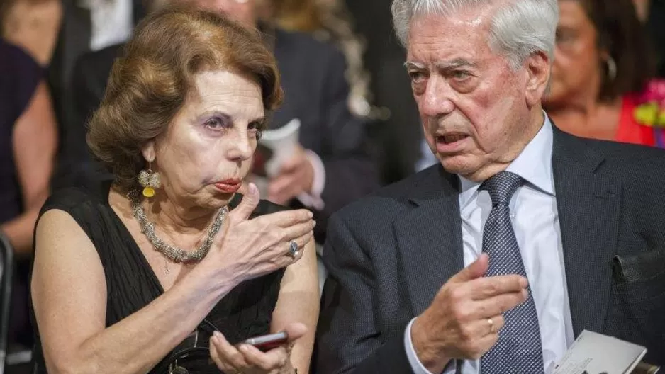 Mario Vargas Llosa y Patricia Llosa