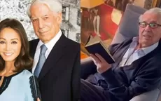 Mario Vargas Llosa reapareció tras separación de Isabel Preysler  - Noticias de Isabel II