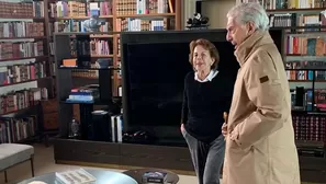 Mario Vargas Llosa y Patricia Llosa / Twitter 