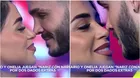 Mario y Onelia soltaron risas nerviosas durante ‘nariz con nariz'