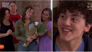Maripaz quedó embobada y al borde del llanto al recibir costosas flores de Estiven / AméricaTV