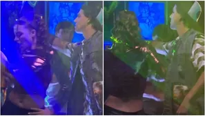 Maripaz comenzó a bailar ebria en discoteca y Valentino tapó ojos a todos. Fuente: AméricaTV