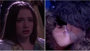 Maripaz lloró por beso de Eduardo y Britani / AméricaTV