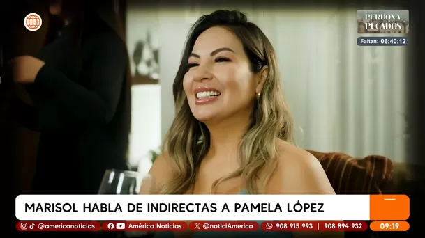Marisol aclaró que no tiene nada en contra de Pamela López / Captura