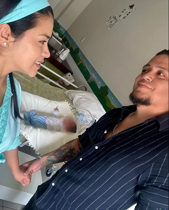 Elitha Echegaray y York Núñez se convirtieron en padres hace más de un mes / Instagram