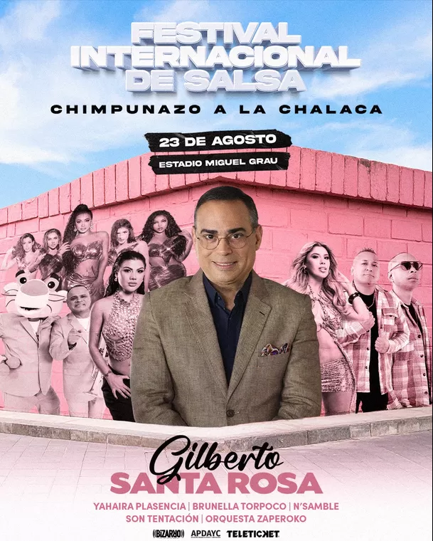 El Festival Internacional de la Salsa se realizará el 23 de agosto en el Estadio Miguel Grau del Callao / Instagram El Festival Internacional de la Salsa se realizará el 23 de agosto en el Estadio Miguel Grau del Callao / Instagram