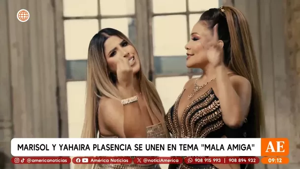 Marisol y Yahaira Plasencia se unen para 'Mala amiga' / Captura Marisol y Yahaira Plasencia se unen para 'Mala amiga' / Captura