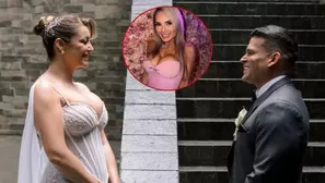 Mary Moncada deja curioso mensaje tras boda de Christian Domínguez y Karla Tarazona / IG: @joselaraweddings @marymoncada