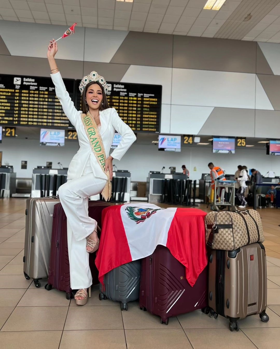 Luciana Fuster viajó a Vietnam el 2 de octubre para participar en el Miss Grand INternational 2023/Foto: Instagram