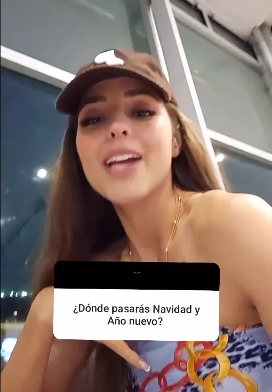 Luciana Fuster confirmó que llegará a Perú en diciembre para pasar Navidad y año nuevo/Foto: Instagram