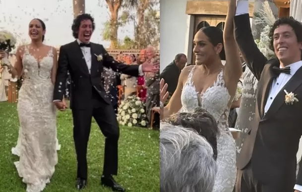 Mateo Garrido Lecca y Verónica Álvarez se casaron en abril de 2024 / Instagram Mateo Garrido Lecca y Verónica Álvarez se casaron en abril de 2024 / Instagram
