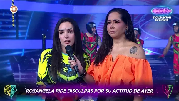 Rosángela Espinoza pidió disculpas públicas / AméricaTV Rosángela Espinoza pidió disculpas públicas / AméricaTV