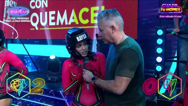 Raysa Oritz se quebró al pedir perdón por error en la competencia / AméricaTV Raysa Oritz se quebró al pedir perdón por error en la competencia / AméricaTV