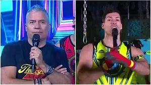 Mathías logró devolver puntos a los combatientes y así reaccionó Patricio / AméricaTV