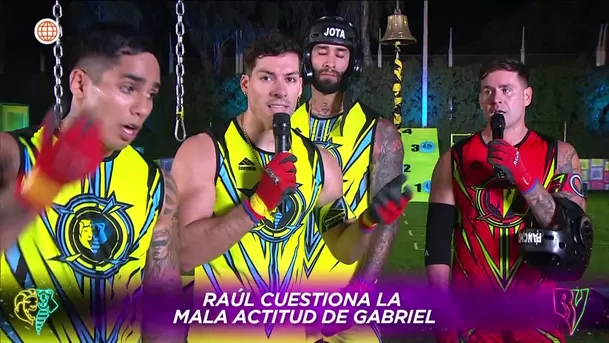 Mathías Brivio logró devolver puntos a los combatientes y así reaccionó Patricio / AméricaTV