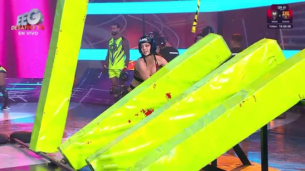 Mathías Brivio perdió la paciencia con Flavia López en pleno juego / AméricaTV