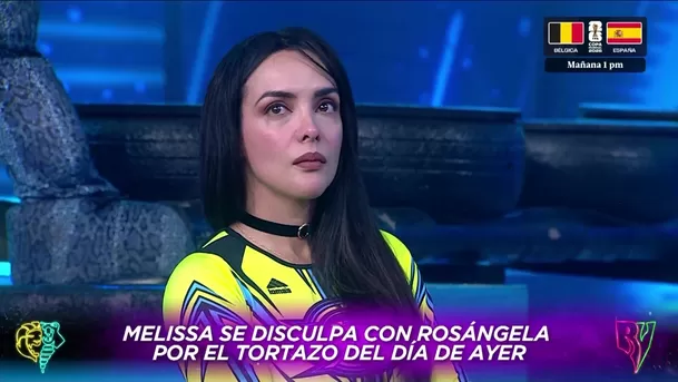 Melissa Loza pidió disculpas a Rosángela Espinoza / AméricaTV