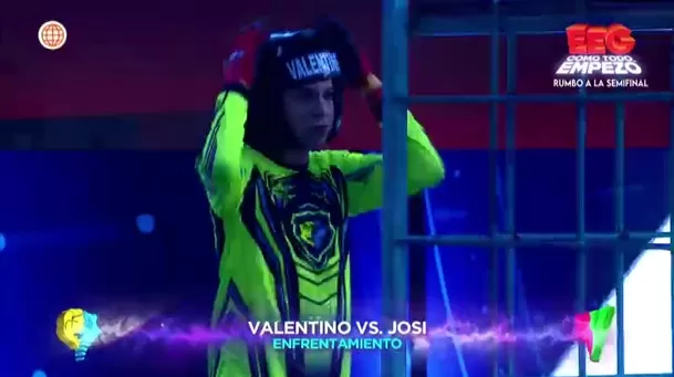 Mathías Brivio se burló de Valentino tras celebrar su victoria / AméricaTV