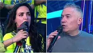  Mathías Brivio se hartó de los reclamó de Rosángela Espinoza contra los combatientes  / AméricaTV