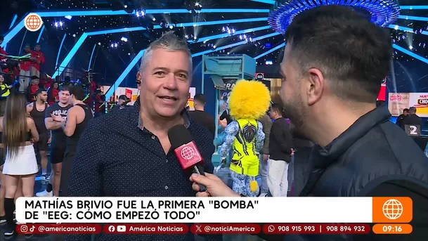 ¿Mathías Brivio se quedará en EEG? / América Tv