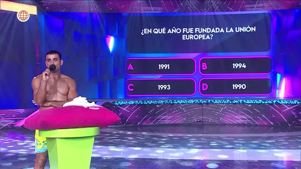 Mathías Brivio calló a Said Palao tras quejarse de sus preguntas en competencia / AméricaTV