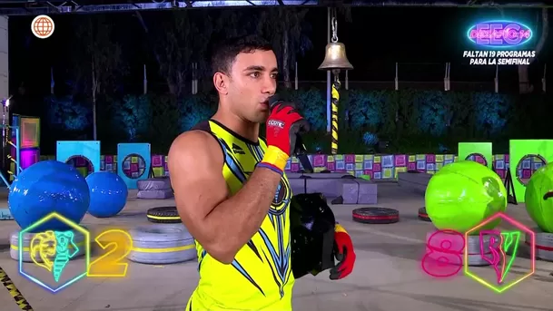 Said Palao pidió jugar el cubo por 200 puntos / AméricaTV Said Palao pidió jugar el cubo por 200 puntos / AméricaTV