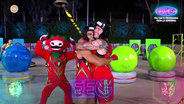 Combatientes ganaron cubo que apostó Said Palao / AméricaTV Combatientes ganaron cubo que apostó Said Palao / AméricaTV