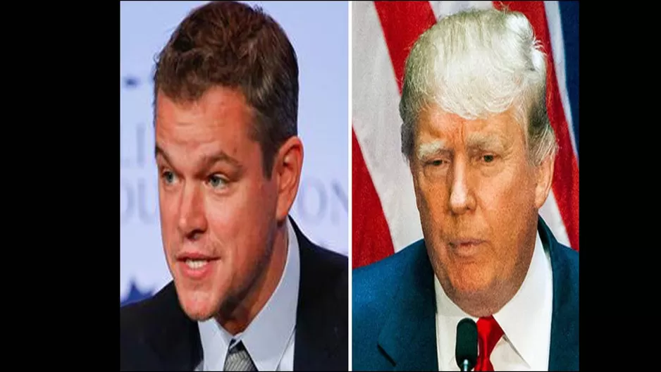 Matt Damon calificó de “xenófo” discurso de Donald Trump